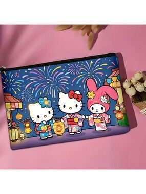 Hello Kitty and Friends Fireworks Cosmetics Bag